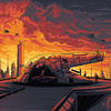 "Cloud City" by Dan Mumford