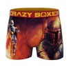 Crazy Boxer Flying Through Fire Boba Fett Boxers