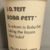 "Star Wars Saga" I.Q. Test Boba Fett Dixie...