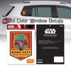 Boba Fett Bounty Hunter Badge Window Decal (2016)