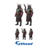 Fathead "The Mandalorian" Boba Fett Mini...