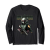 Fifth Sun The Mandalorian Boba Fett Logo Long Sleeve...