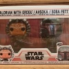 Funko Pop The Mandalorian with Grogu, Ahsoka, Boba...