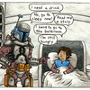 "Goodnight Darth Vader," Jango Fett Panel