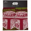 Hallmark Boba Fett Mandalorian Bounty Hunter Socks