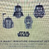 Hallmark Star Wars Miniature Ornament Set