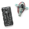 Han Solo in Carbonite and Slave I Magnet Set (2016)