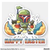 Hatching Easter Boba Fett Sticker