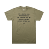 Heroes &amp; Villains Simple Man Quote T-Shirt