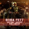 Hot Toys 1/6 Scale &quot;Repaint Armor&quot; Boba Fett (&quot;The Mandalorian&quot;) and Throne Collectible Set