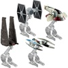 Hot Wheels Star Wars Villain Starship 4-Pack, Loose...