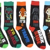 Hyp Star Wars Character Sayings Crew Socks 5 Pair Pack