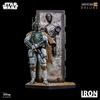 Iron Studios Boba Fett and Han Solo in Carbonite Deluxe...