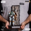 Iron Studios Boba Fett and Han Solo in Carbonite Deluxe...