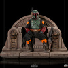 Iron Studios Boba Fett on Throne Deluxe Statue