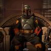 Iron Studios Boba Fett on Throne Deluxe Statue