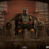 Iron Studios Boba Fett on Throne Deluxe Statue