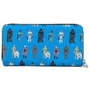 Loungefly Star Wars Action Figures AOP Zip Around Wallet