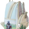 Loungefly &quot;The Mandalorian&quot; Grogu Stone Glow...