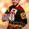 Merry Mandalorian Knitted Christmas Sweater