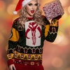 Merry Mandalorian Knitted Christmas Sweater