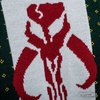 Merry Mandalorian Knitted Christmas Sweater