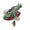 Mission Fleet Boba Fett Starship and 2.5&quot; Figure...