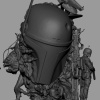 Premium Collectibles Studio Boba Fett Fine Art Bust