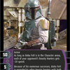 TCG Rogues and Scoundrels #77 Boba Fett (2004)