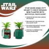 Silver Buffalo Boba Fett Ceramic Mini Planter