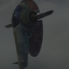 Slave I Landing on Nevarro in Season 2 Episode 6