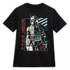 Split Sketch Boba Fett T-Shirt for Adults