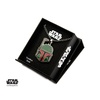 Stainless Steel Enamel Cut Out Pendant Boba Fett Necklace