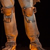 Sideshow Boba Fett Life-Size Figure, Leg Detail