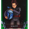 Star Wars Holocron Boba Fett youth BH-14 green