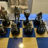 Danbury Mint Star Wars Pewter Chess Set
