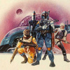 Topps Star Wars Galaxy 3 #293 Bounty Hunters