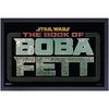 The Book of Boba Fett Logo Metal Framed Art Print