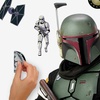 "The Mandalorian" Boba Fett Peel and Stick...