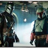 Set Photo: Din Djarin and Boba Fett in "The Mandalorian"...