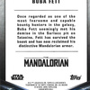 The Mandalorian Series 2 Character Card C-14 Boba Fett