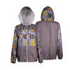 ThinkGeek Star Wars Art Sketch Ladies Windbreaker Jacket