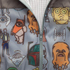 ThinkGeek Star Wars Art Sketch Ladies Windbreaker Jacket