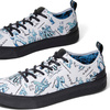 TOMS White STAR WARS Character Sketch Print Sneakers