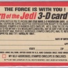 Topps Return of the Jedi Widevision Boba Fett Coupon...