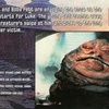 Topps Return of the Jedi Widevision #27 Int. Jabba&#039;s...