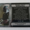 Topps Star Wars Chrome Perspektives Boba Fett Helmet...