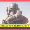 Topps Star Wars Heritage #51 Facing Off Against Fett (2004)