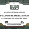 Topps The Book of Boba Fett BA-1: Mandalorian Armor