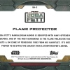 Topps The Book of Boba Fett BA-3 Flame Projector